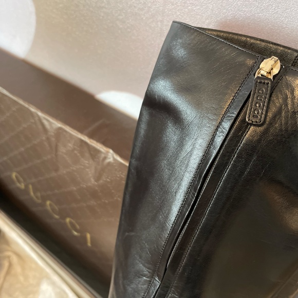 GUCCI MID CALF BOOTS - Picture 9 of 11